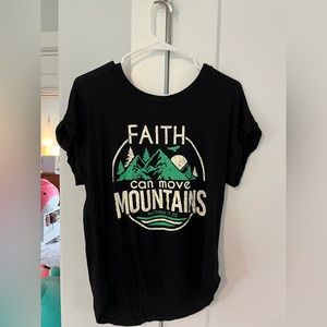 Faith Can Move Mountains Tee
